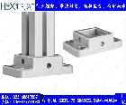 AL-S30FL-75.5X45X22铝型材地脚